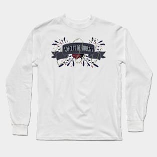 Sorcery of Thorns Banner - Graphic Illustration Long Sleeve T-Shirt